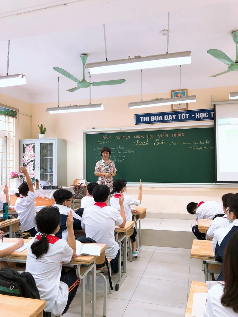 Đổi mới, sáng tạo trong dạy học theo định hướng phát triển năng lực bộ môn ngữ văn 7 tại trường THCS Hoàng Hoa Thám – Ba Đình