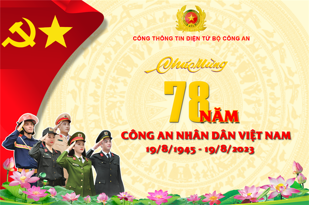 Giáo dục lịch sử Ngày truyền thống Công an Nhân dân Việt Nam (19/8/1945-19/8/2023) cho học sinh trường THCS Hoàng Hoa Thám qua Infographic