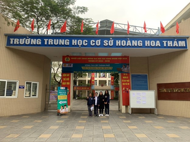Tin vui của Thầy và Trò Trường THCS Hoàng Hoa Thám đến từ Cuộc thi Tài năng Tin học trẻ Quốc tế - Thành phố Hà Nội năm học 2023-2024